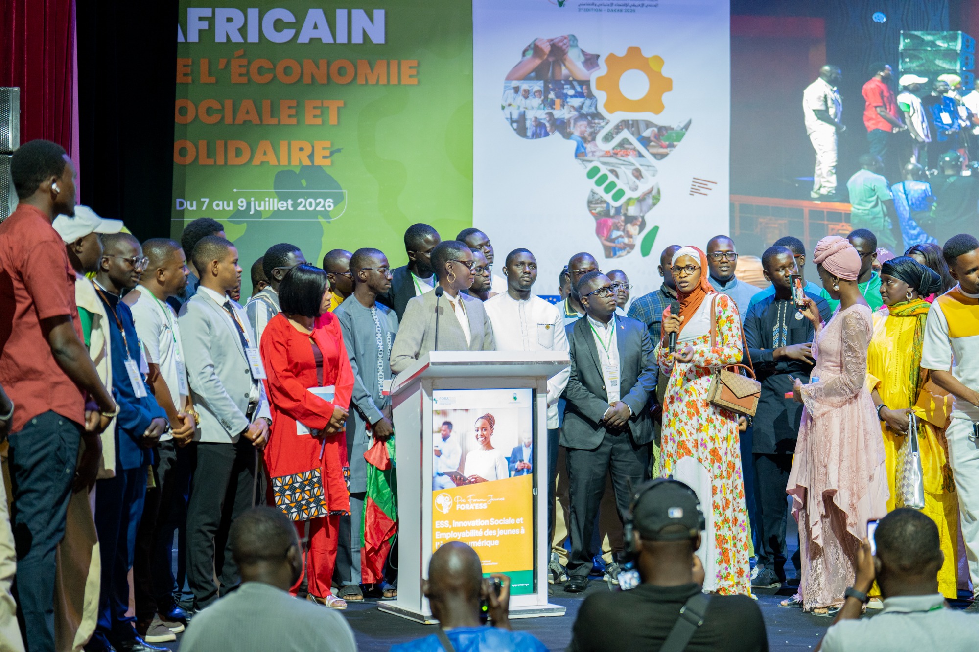 Participants réunis lors du préforum du FORA’ESS